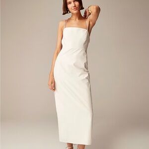 Anna October© X J.Crew multistrap sheath dress